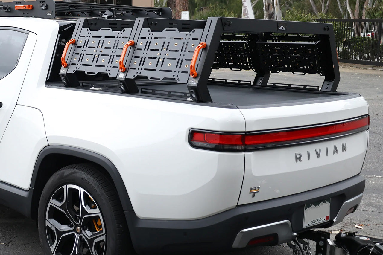 Rivian R1T Bed Rack System by Overland Ruff Rax - EV Sportline - The ...