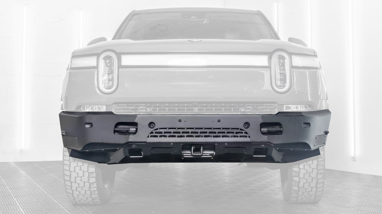 RMaxx Extreme Duty Light Weight Aluminum Front Bumper for Rivian R1T / R1S