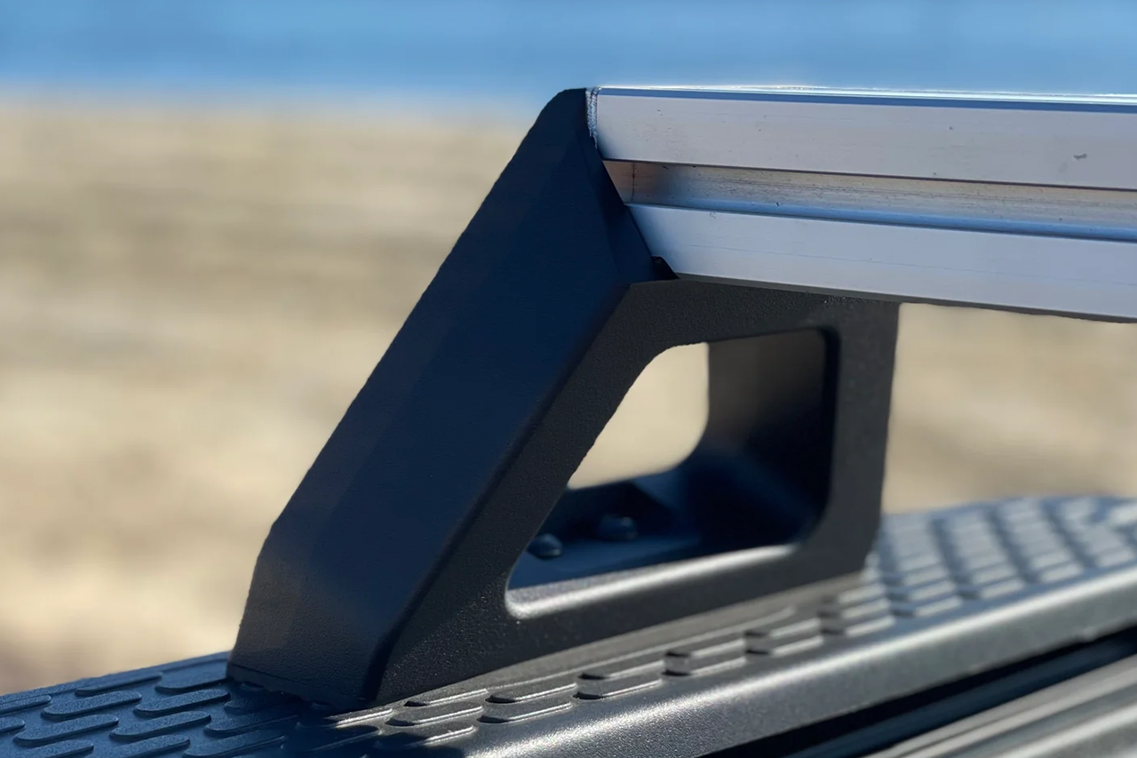 Badwater Low Profile Aluminum Crossbar Bed Rack for Rivian R1T by Range Industries