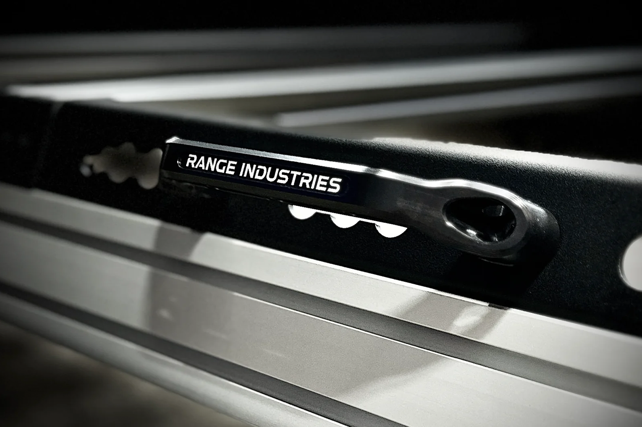 Billet Aluminum Roof / Bed Rack Grab Handle by Range Industries