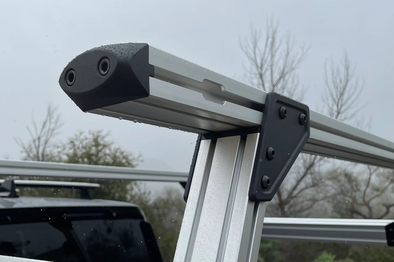 Mariner Aluminum Crossbar Bed Rack for Rivian R1T by Range Industries