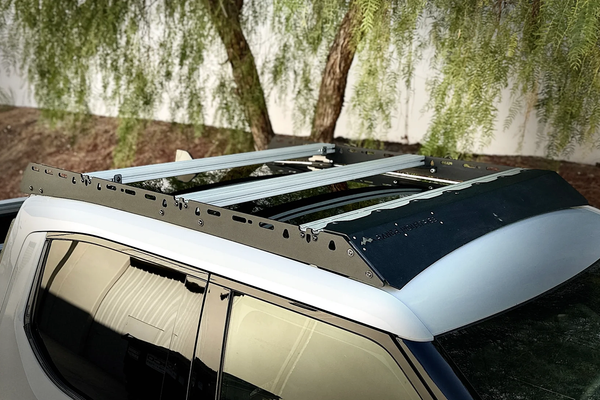 Ev Rib Rack Laguna Aluminum Crossbar Roof Rack for Rivian R1T by Range Industries ...