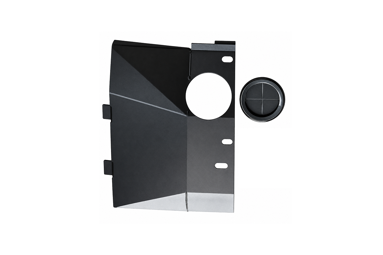 Retrofit Upgrade Kit - Grommet Access Ported Aero Cover Plates for Rivian R1T / R1S