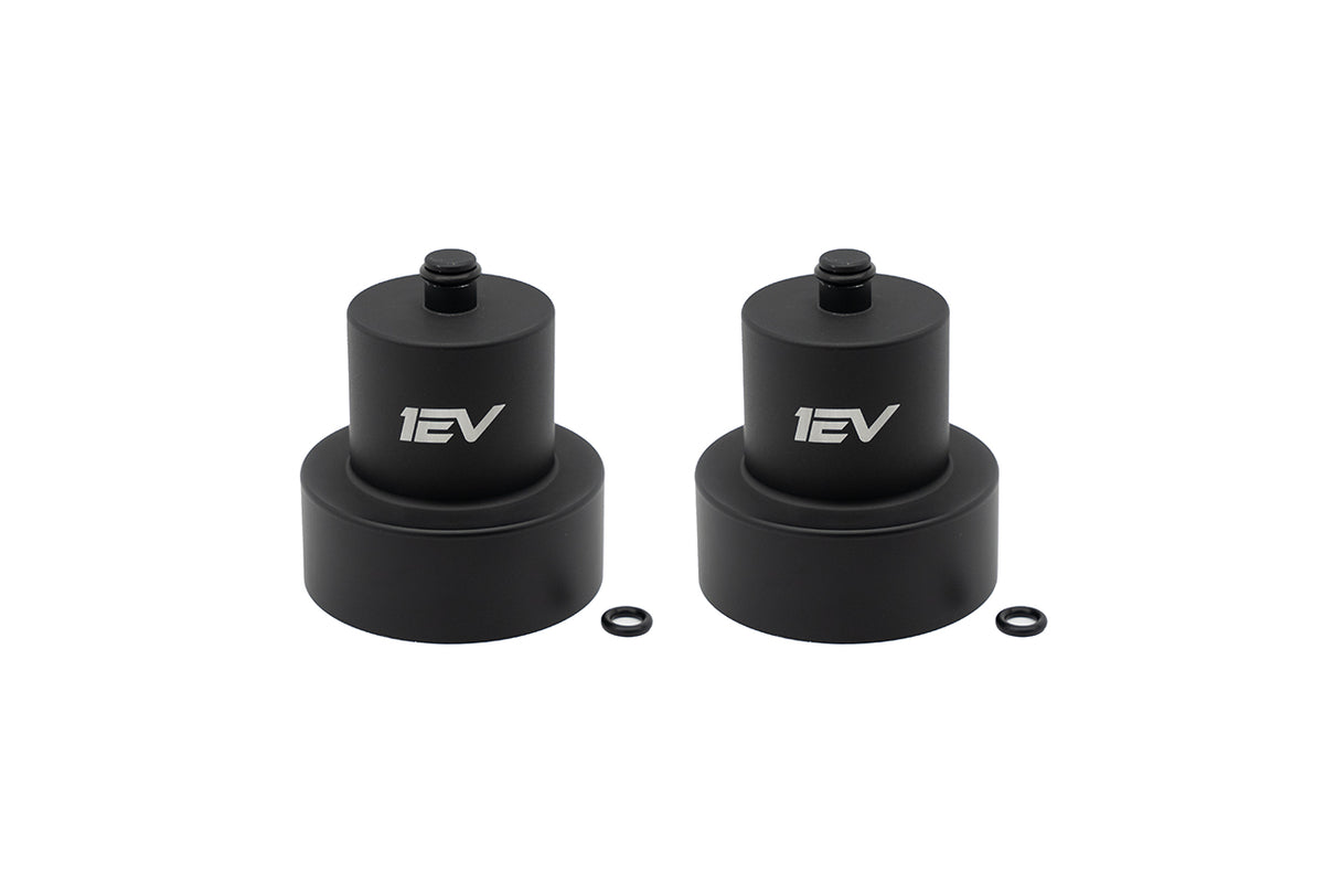 Rivian R1T / R1S Jack Pad Pucks - Scout Series Billet Aluminum Heavy Duty Lifting Jack Pucks by Team 1EV