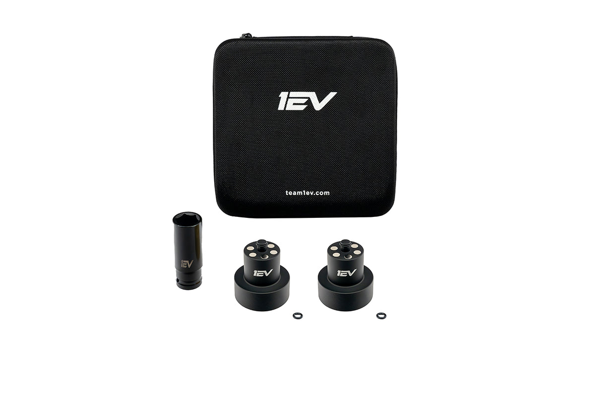 Rivian R1T / R1S Jack Pad Pucks - Scout Series Billet Aluminum Heavy Duty Lifting Jack Pucks by Team 1EV