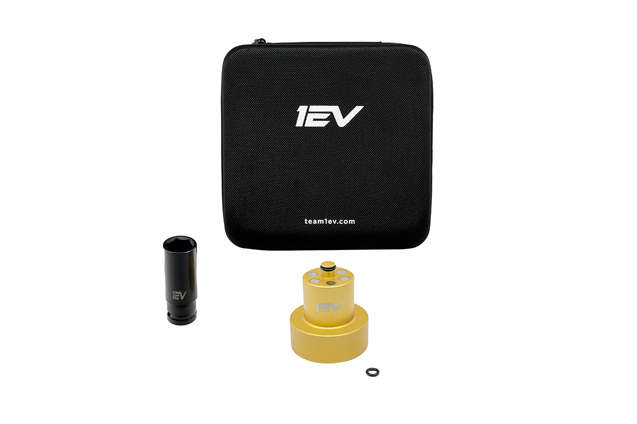 Jack Pad Pucks - Team 1EV Scout Series Billet Aluminum Heavy Duty Lifting Jack Pucks for Rivian R1T / R1S
