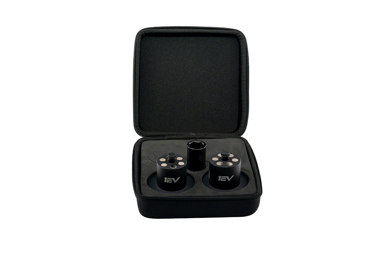 Jack Pad Pucks - Team 1EV Scout Series Billet Aluminum Heavy Duty Lifting Jack Pucks for Rivian R1T / R1S