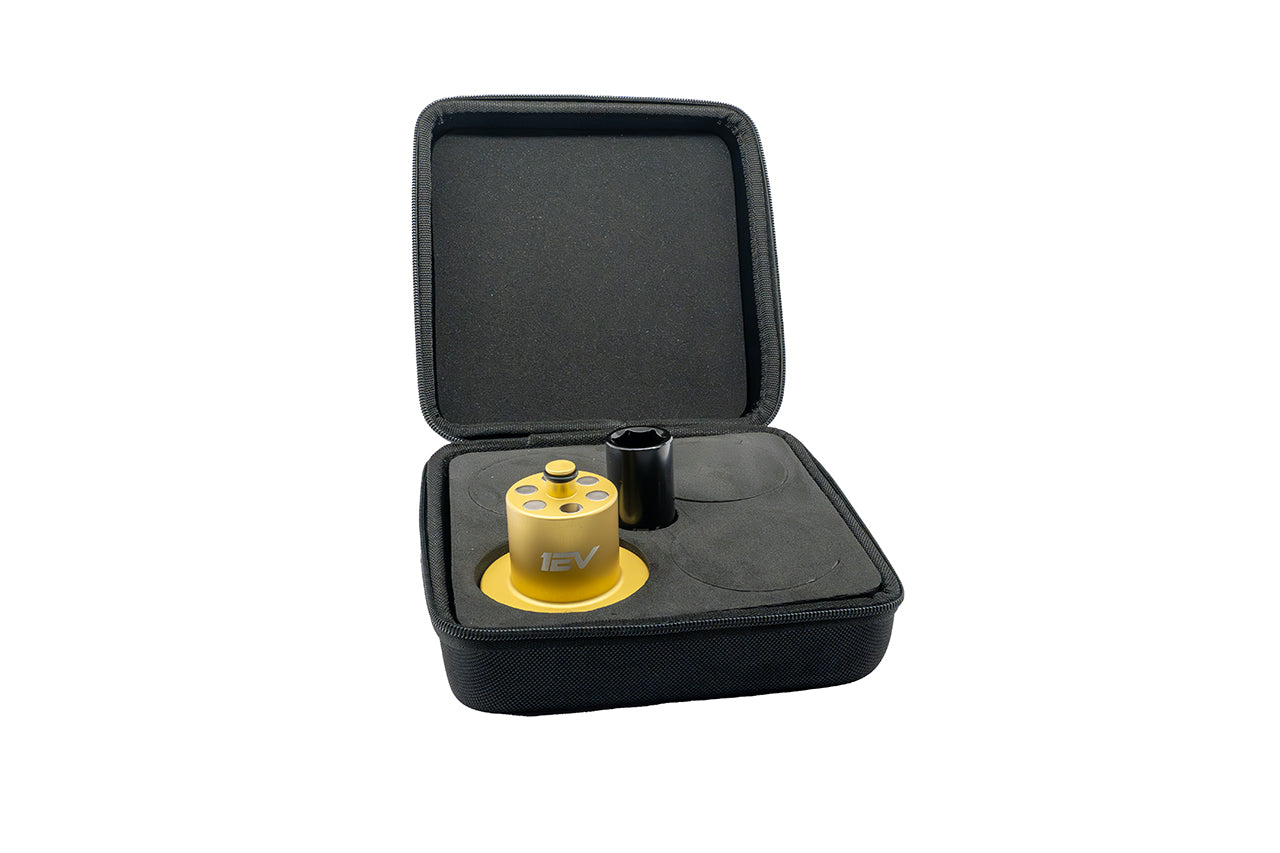 Jack Pad Pucks - Team 1EV Scout Series Billet Aluminum Heavy Duty Lifting Jack Pucks for Rivian R1T / R1S