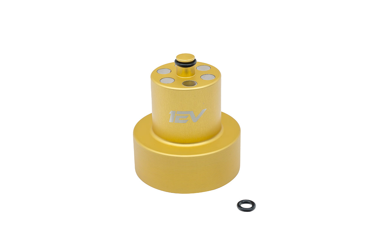 Jack Pad Pucks - Team 1EV Scout Series Billet Aluminum Heavy Duty Lifting Jack Pucks for Rivian R1T / R1S