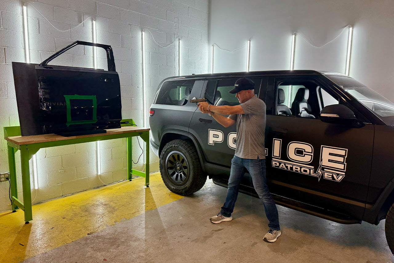 Bulletproof Ballistics Protection Package for Rivian R1S / R1T - NIJ IIIA / HG2