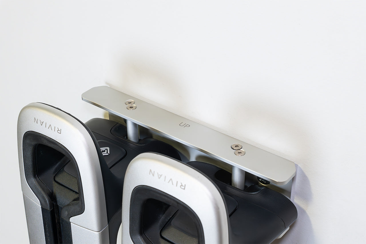 Team 1EV Cargo Crossbar Storage Mounts for Truck Bed or Garage Wall for Rivian R1S / R1T