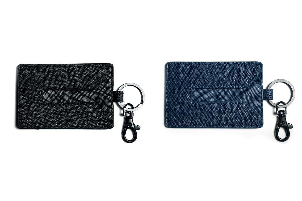 Tesla Model S 3 X Y Cybertruck Color Matched Leather Key Card Holder