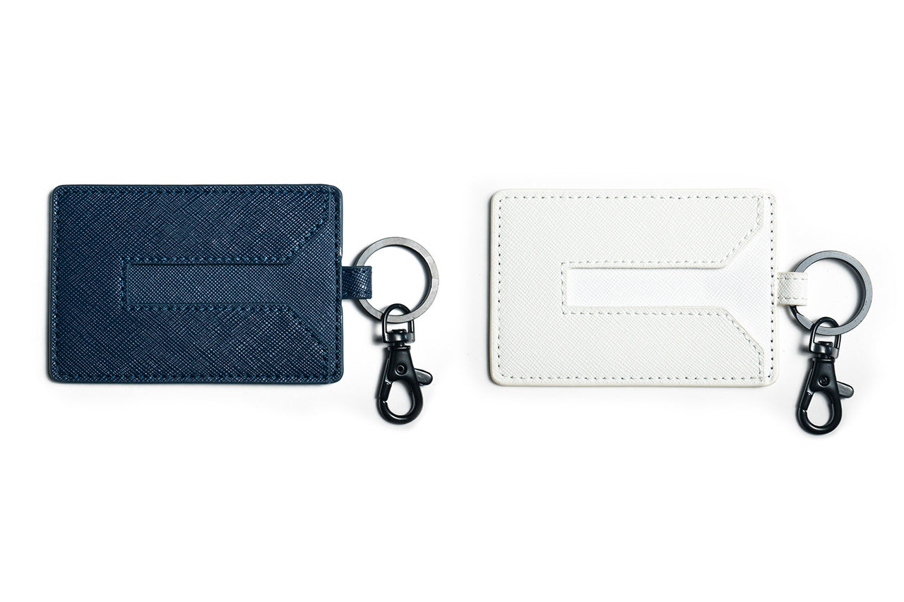 Tesla Model S 3 X Y Cybertruck Color Matched Leather Key Card Holder