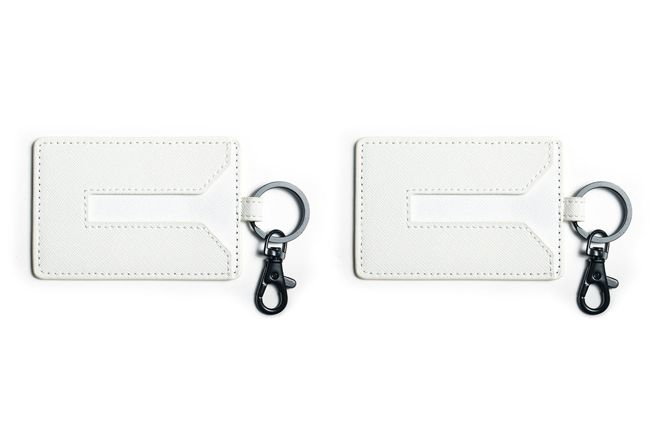 Tesla Model S 3 X Y Cybertruck Color Matched Leather Key Card Holder