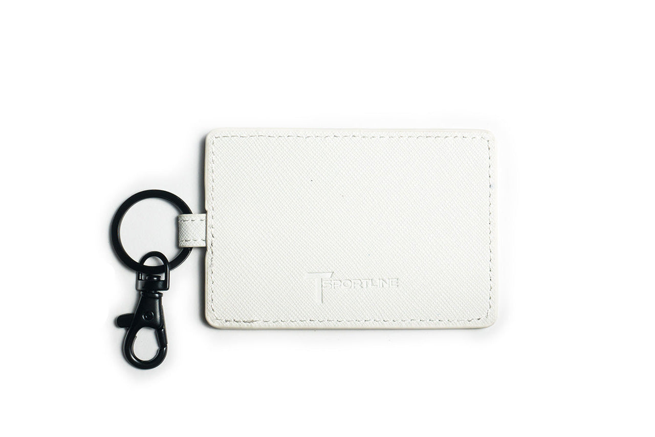 Tesla Model S 3 X Y Cybertruck Color Matched Leather Key Card Holder