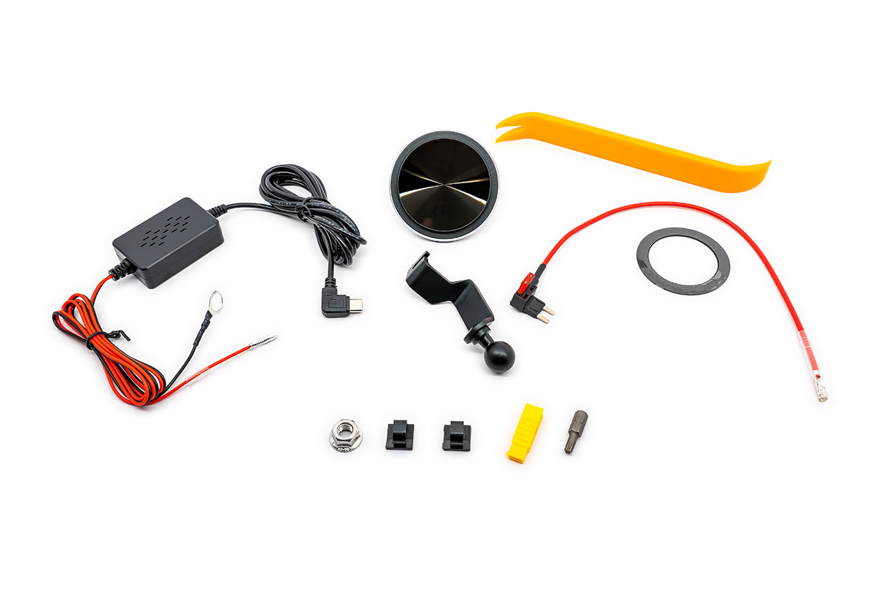 Dashboard Phone Mount with MagSafe Charger & Plug-and-Play Hardwire Kit for Rivian R1T / R1S