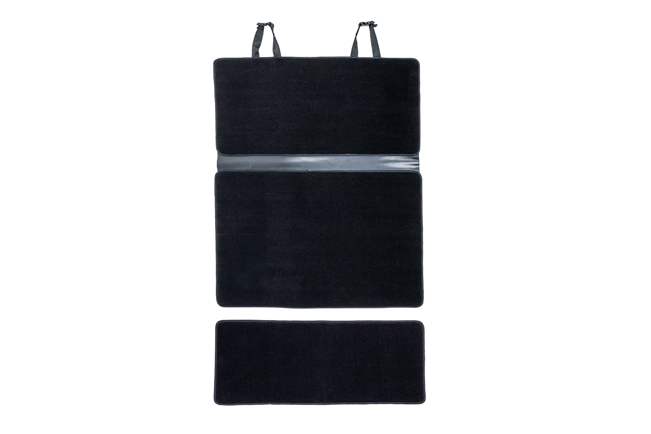 Rear Cargo and 3rd Seat Down Precision Fitment Carpet Mat for Rivian R1S