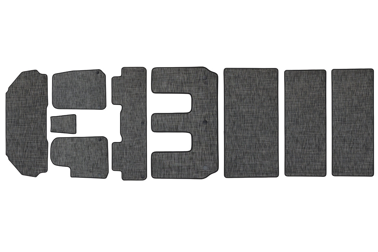 Chilewich Custom Color & Weave Floor Mat Sets for Rivian R1T / R1S