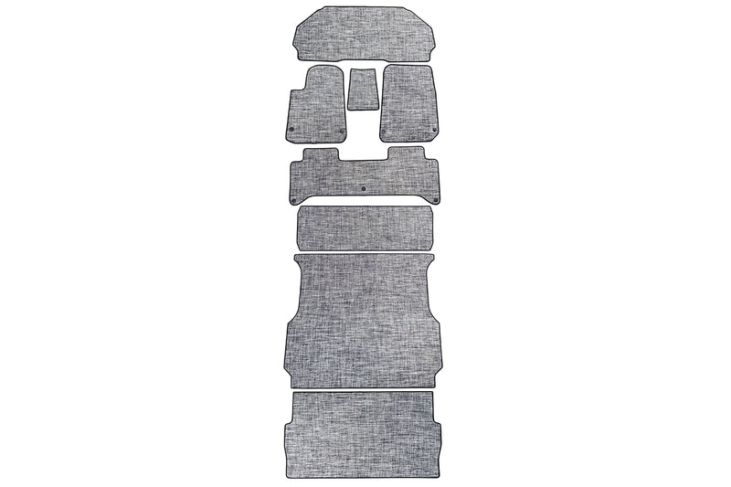 Chilewich Rivian R1T / R1S Custom Color & Weave Floor Mat Sets EV