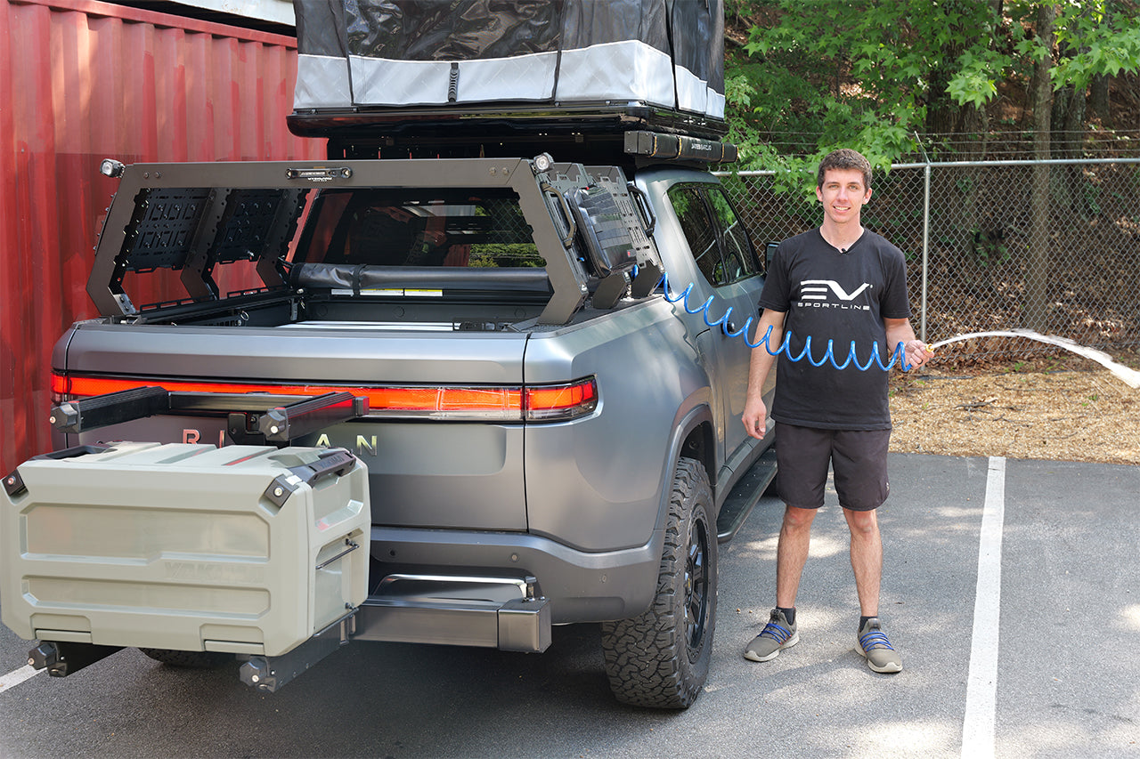 Team 1EV Onboard 40 Gallon Pressurized and Heated On-Demand Water System for Rivian R1T