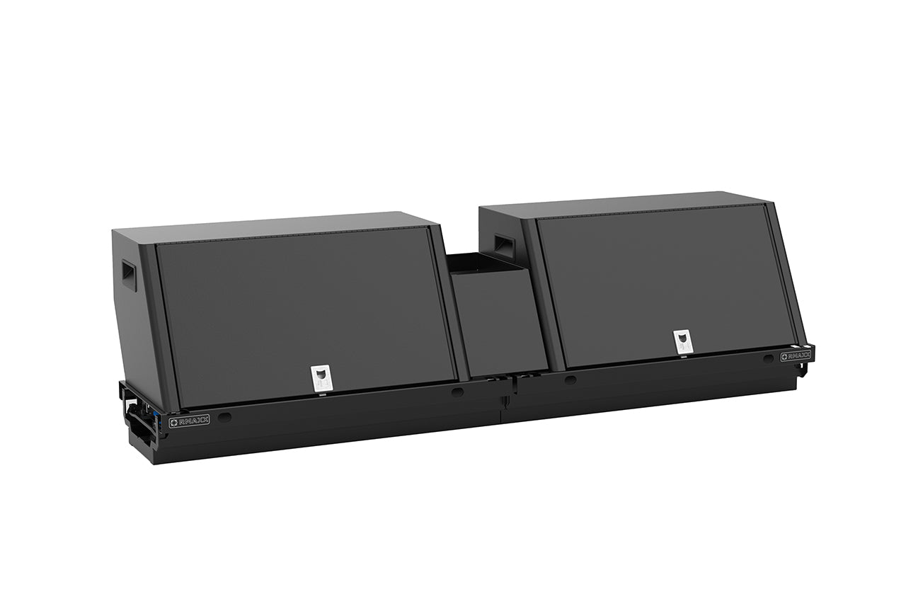 Team 1EV RMAXX Gear Tunnel Dual Slide Out Trolley Sled and Storage Chests & Boxes for Rivian R1T