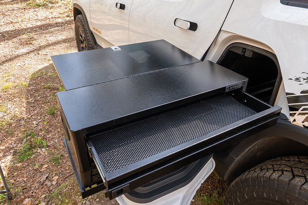 Team 1EV RMAXX Gear Tunnel Dual Slide Out Trolley Sled and Storage Che ...