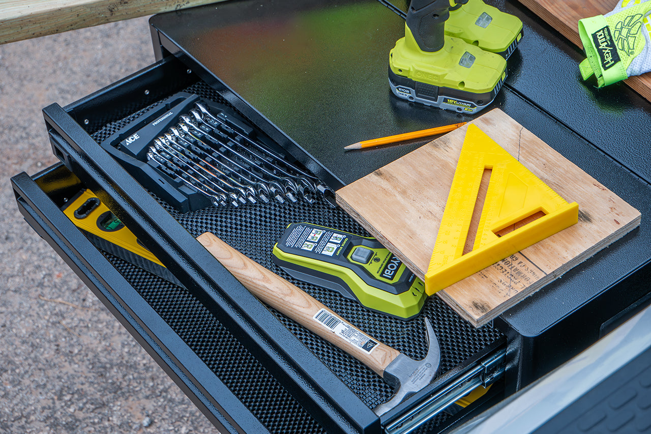 Team 1EV RMAXX Gear Tunnel Dual Slide Out Trolley Sled and Storage Chests & Boxes for Rivian R1T