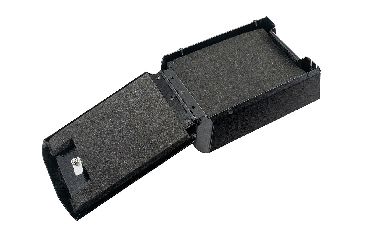 Team 1EV Camp Speaker Replacement Locking Gun & Valuables Steel Vault Box for Rivian R1T / R1S