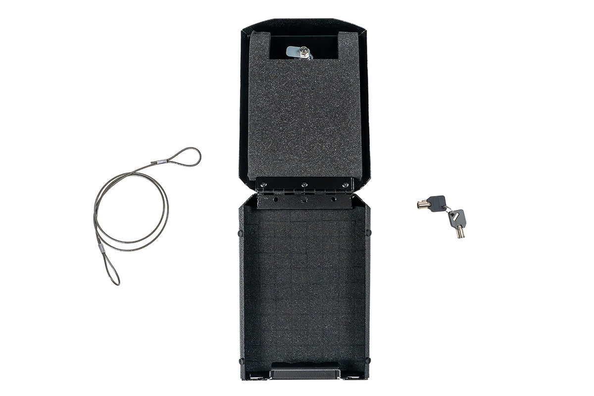 Rivian R1T / R1S Camp Speaker Replacement Locking Gun &amp; Valuables Steel Vault Box by Team 1EV