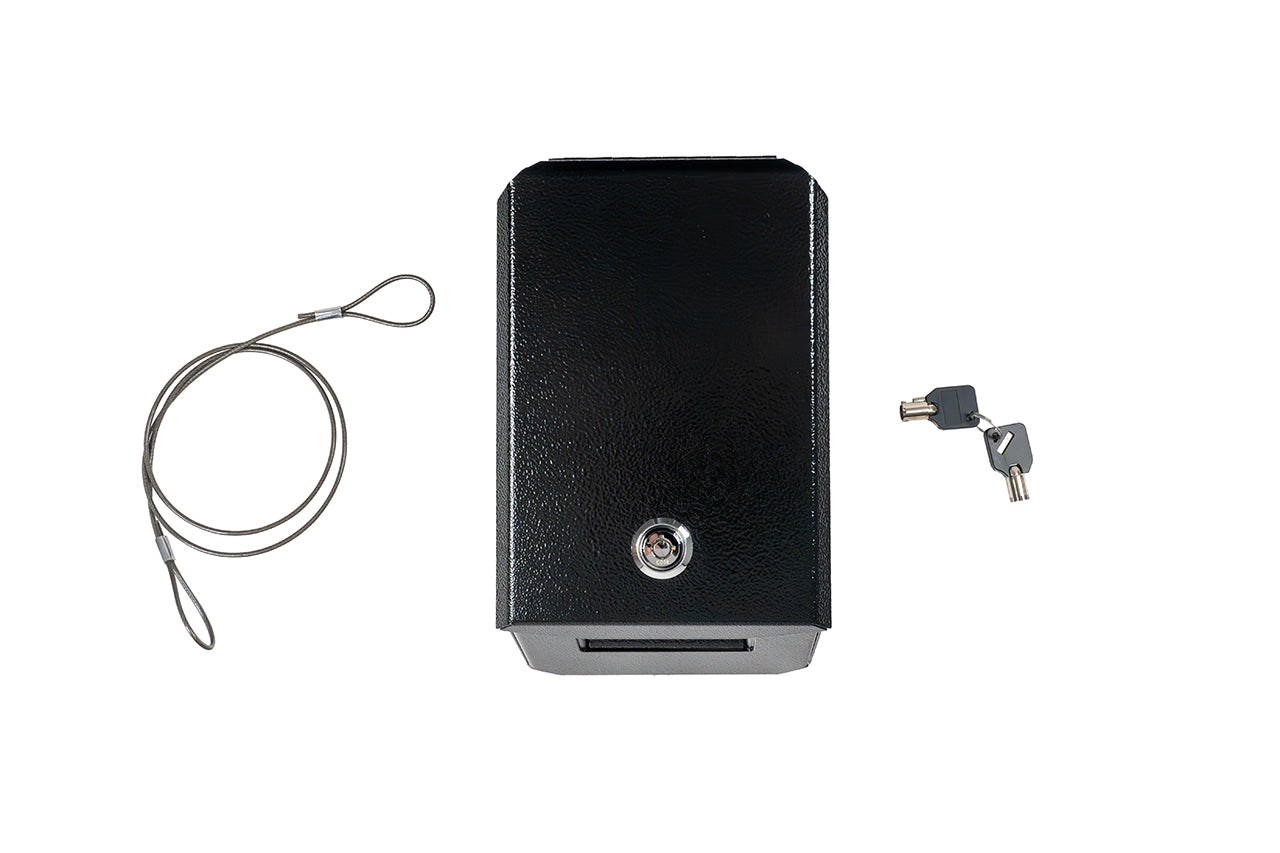 Team 1EV Camp Speaker Replacement Locking Gun & Valuables Steel Vault Box for Rivian R1T / R1S