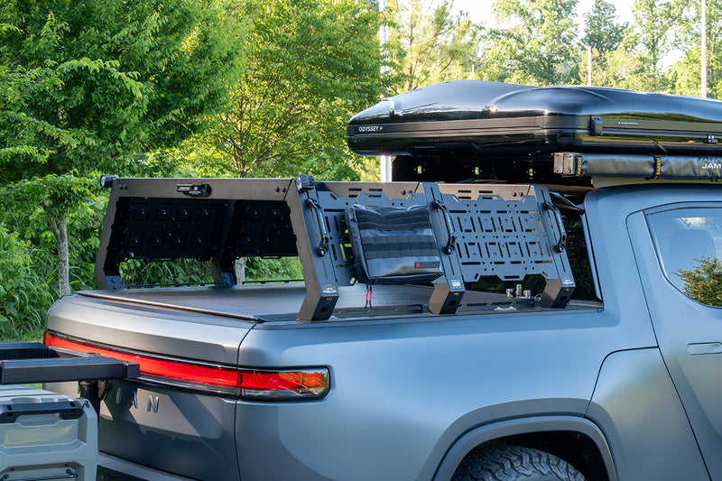Overland Ruff Rax Bed Rack System for Rivian R1T - EV Sportline - The ...