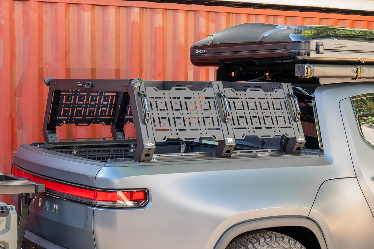 Overland Ruff Rax Bed Rack System for Rivian R1T