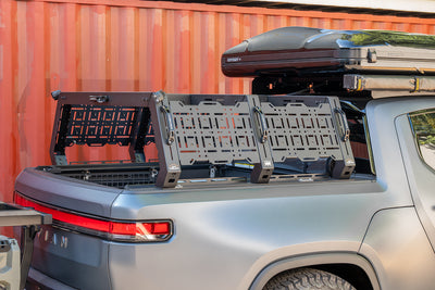 Bed Rack For Rivian R1t Overland Ruff Rax Bed Rack System for Rivian R1T - EV Sportline - The ...