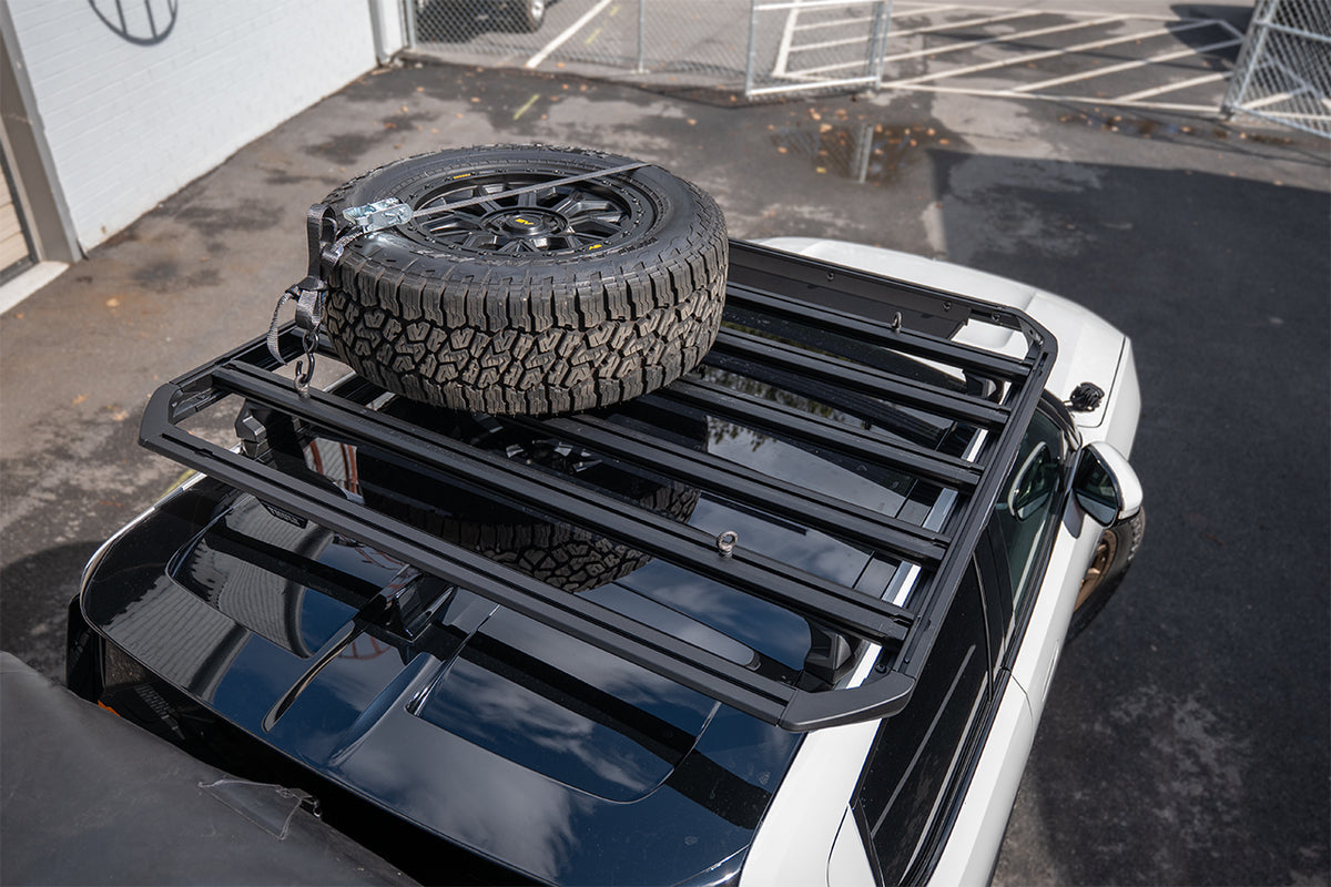Thule Caprock Roof Rack Platform Carrier for Rivian R1T / R1S - EV  Sportline - The Leader in Electric Vehicle Accessories