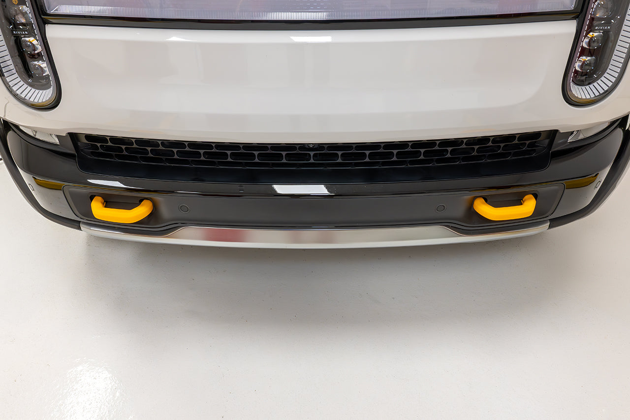 Bumper Tow Hook Silicone Covers for Rivian R1T / R1S - Set of 2