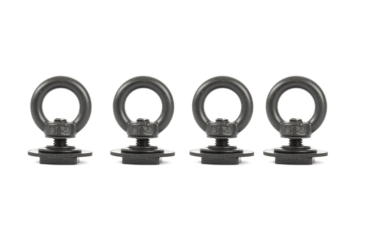 Cargo Tie-Down Rings & Hardware Kit for Rivian R1T / R1S Cargo Crossbars