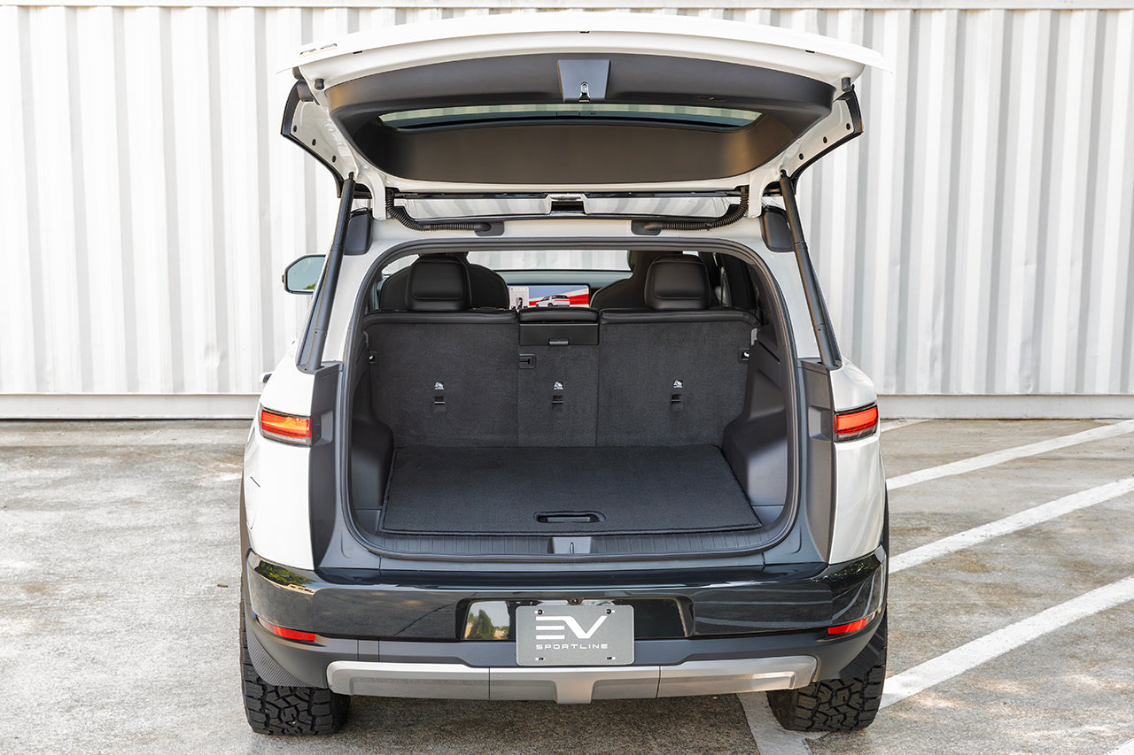 Rear Cargo Area Precision Fitment Carpet Mat for Rivian R2