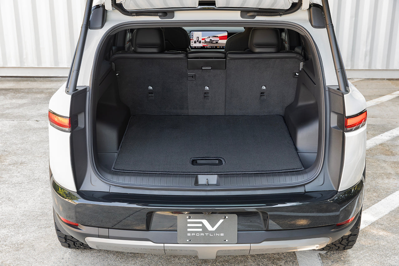 Rear Cargo Area Precision Fitment Carpet Mat for Rivian R2