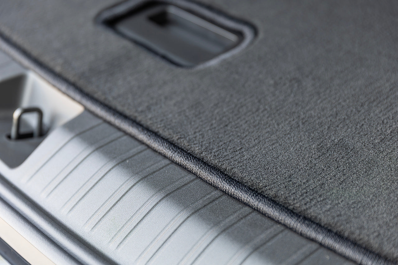 Rear Cargo Area Precision Fitment Carpet Mat for Rivian R2