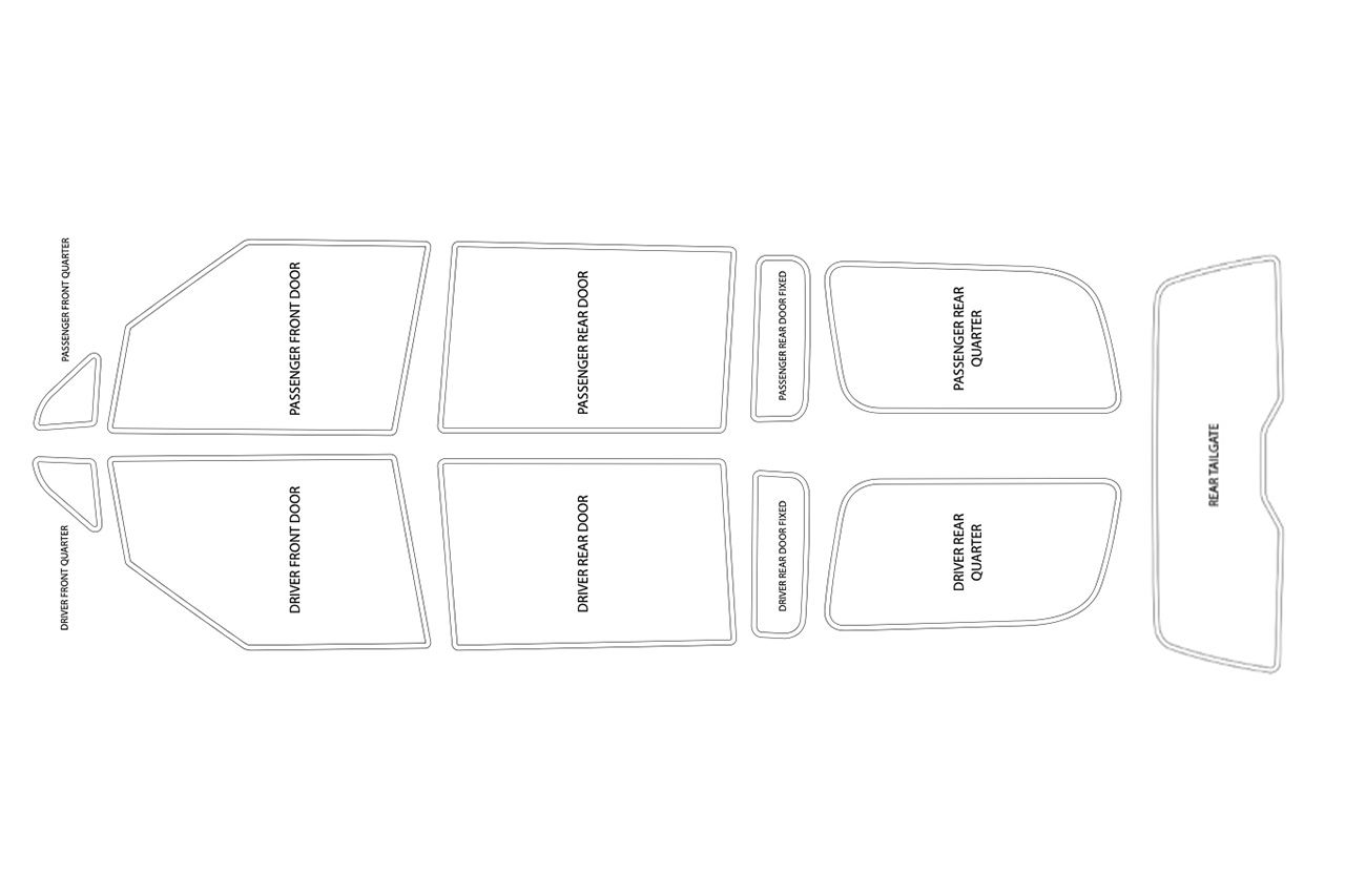 Tint Panels for Rivian R2