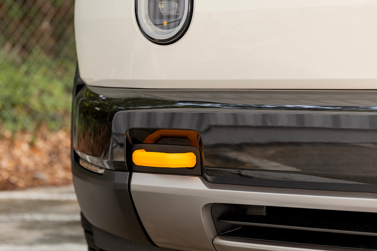 Bumper Tow Hook Silicone Covers for Rivian R2 (Set of 2)