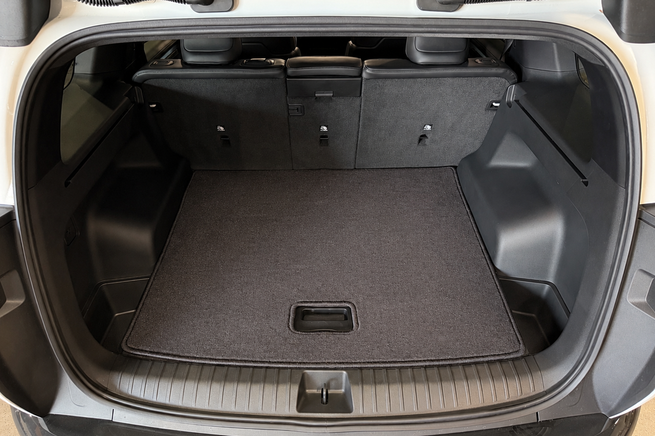 Rear Cargo Area Precision Fitment Carpet Mat for Rivian R2
