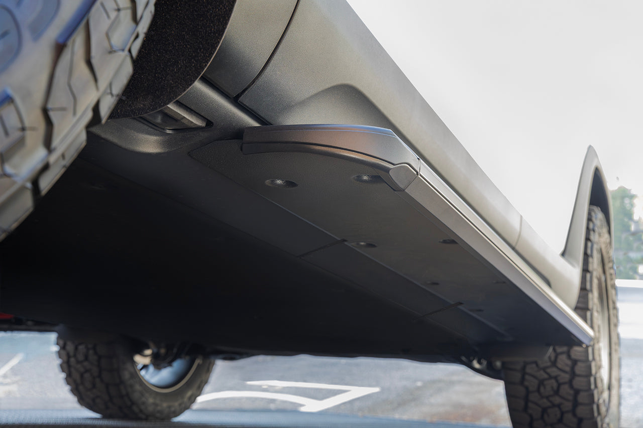 Team 1EV RMaxx Lightweight Aluminum Running Board Side Steps for Rivian R2
