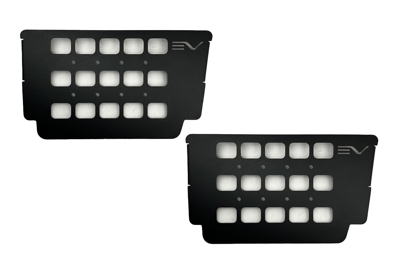 Team 1EV Under Rear Seat Cargo Divider & Molle Panels for Rivian R1T