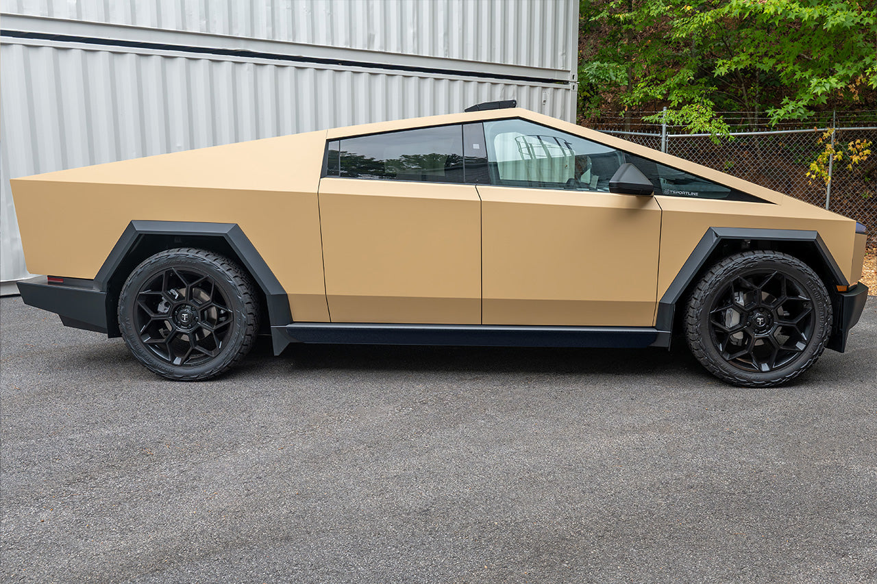 T Sportline Tesla Cybertruck Lower Rocker Cladding Side Step Running Board