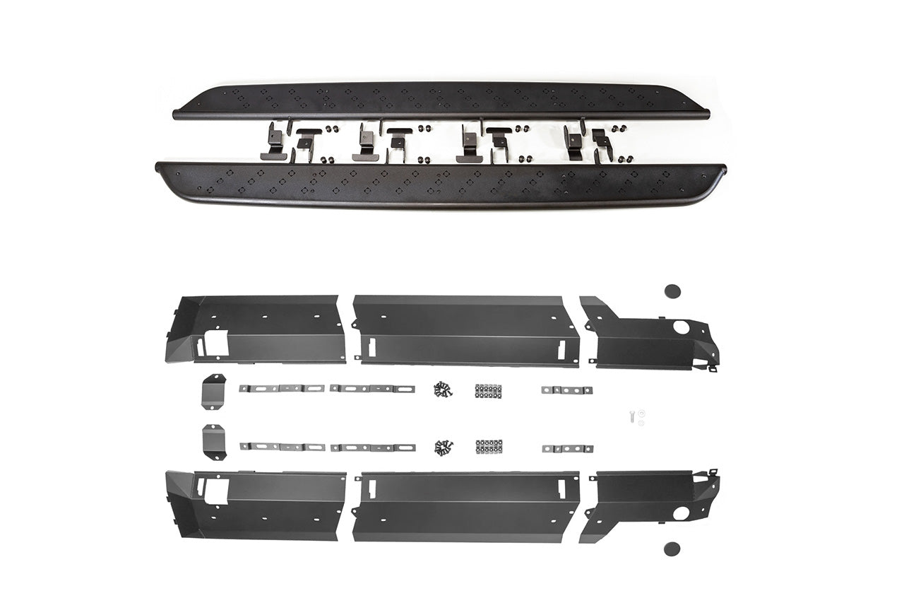 Team 1EV RMaxx Running Boards & Rock Sliders for Rivian R1T / R1S