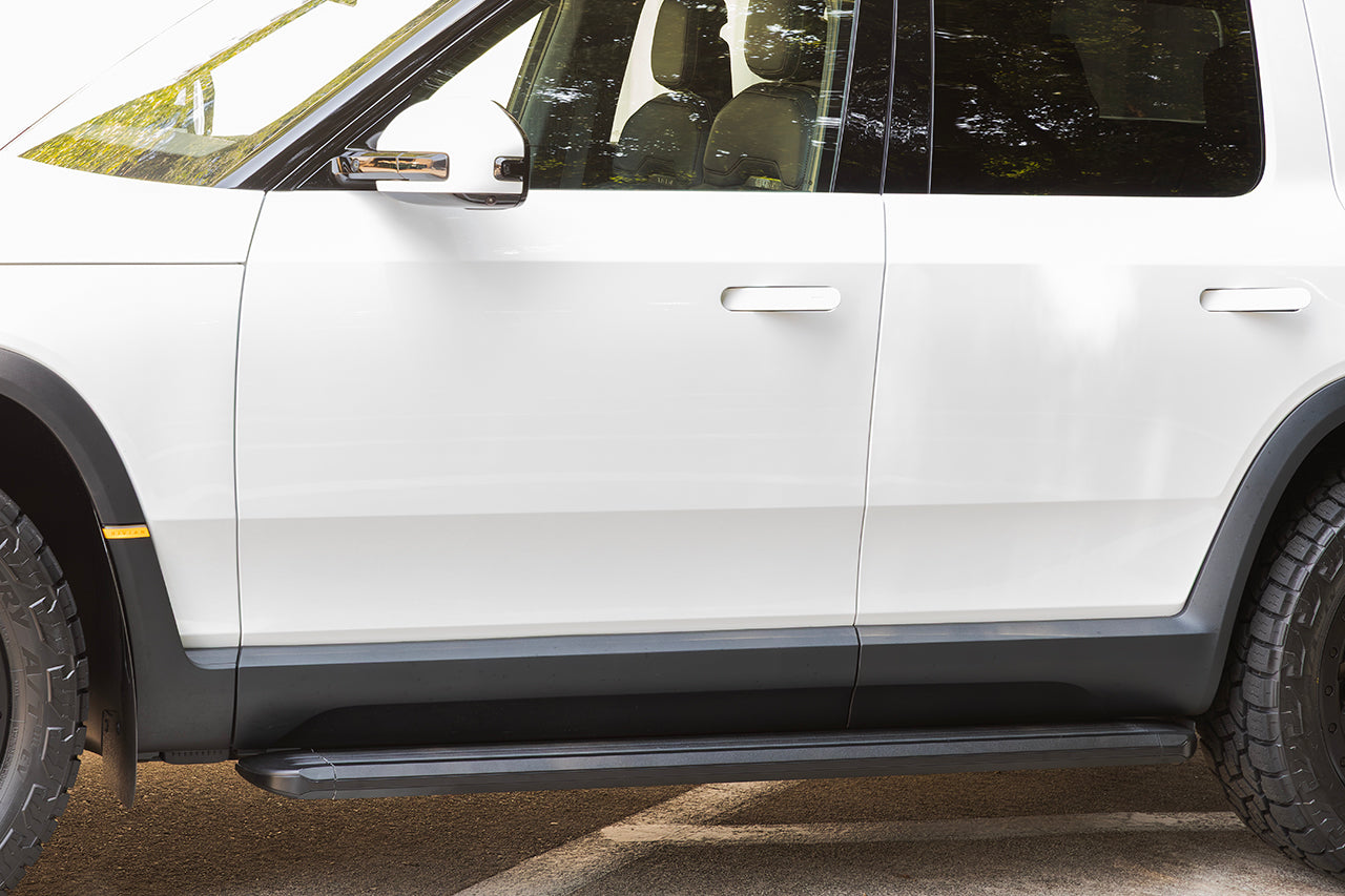 Team 1EV RMaxx Lightweight Aluminum Running Board Side Steps for Rivian R2