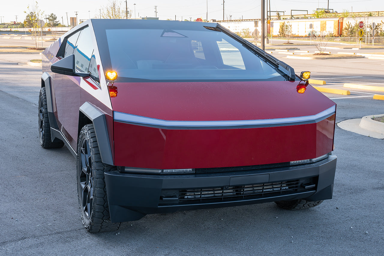 Tesla Cybertruck LED Pod Ditch Light Kit with Morimoto 2Bangers / 4Bangers by T Sportline