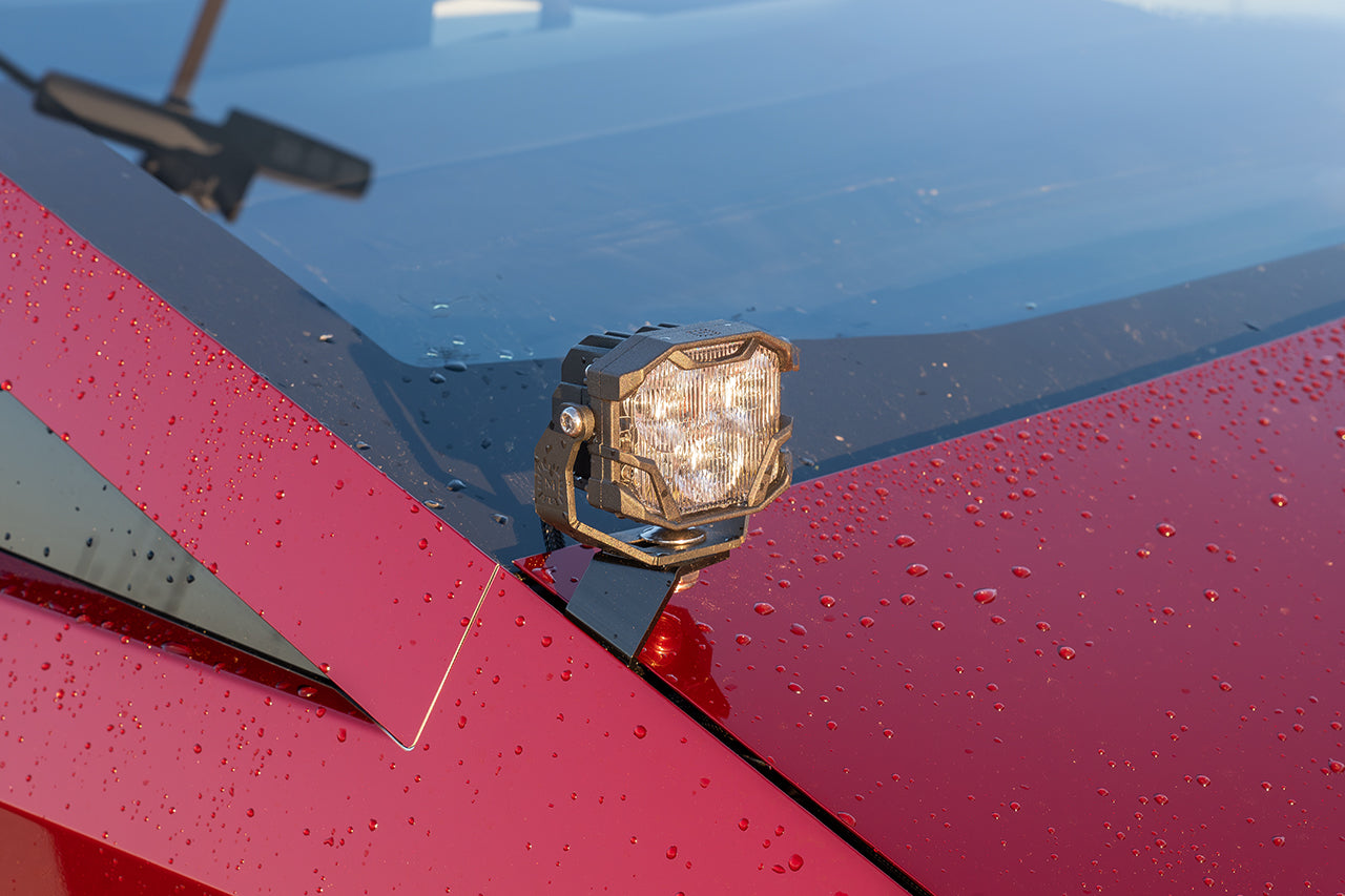 Tesla Cybertruck LED Pod Ditch Light Kit with Morimoto 2Bangers / 4Bangers by T Sportline