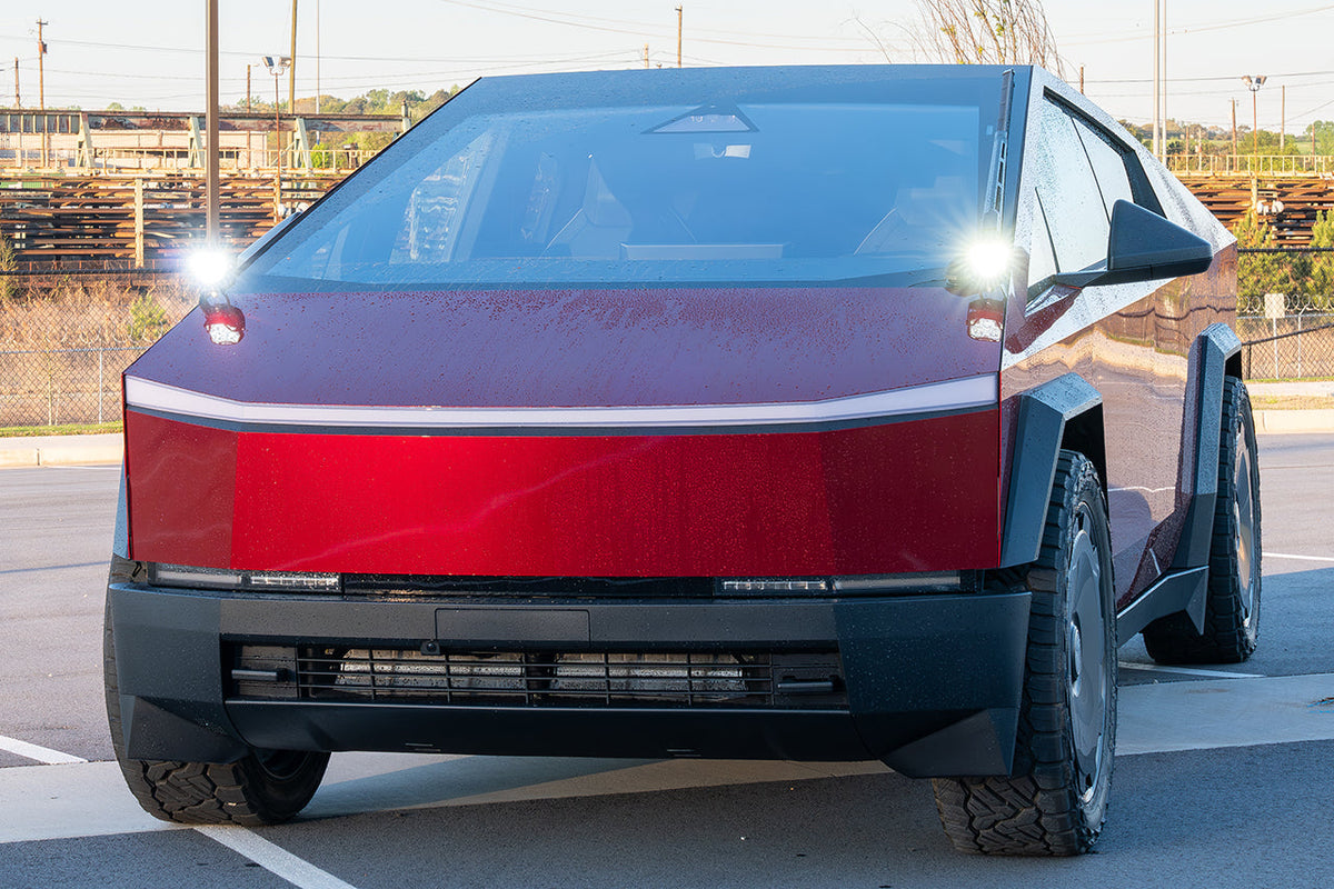 Tesla Cybertruck LED Pod Ditch Light Kit with Morimoto 2Bangers / 4Bangers by T Sportline